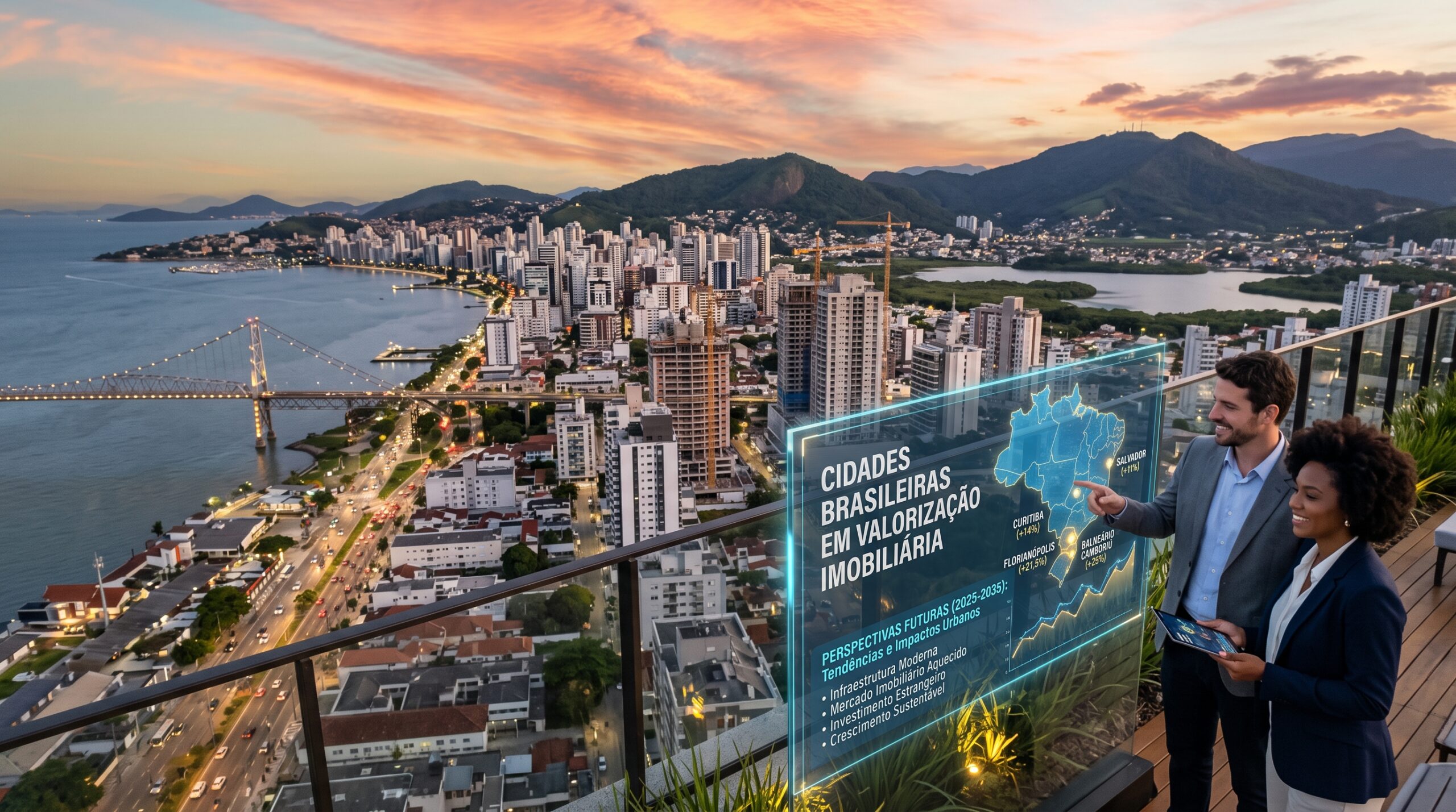Cidades Brasileiras em Valorização Imobiliária: Perspectivas Futuras